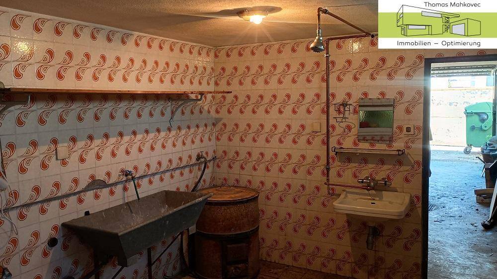 1 Alte Waschküche mit Dusche
