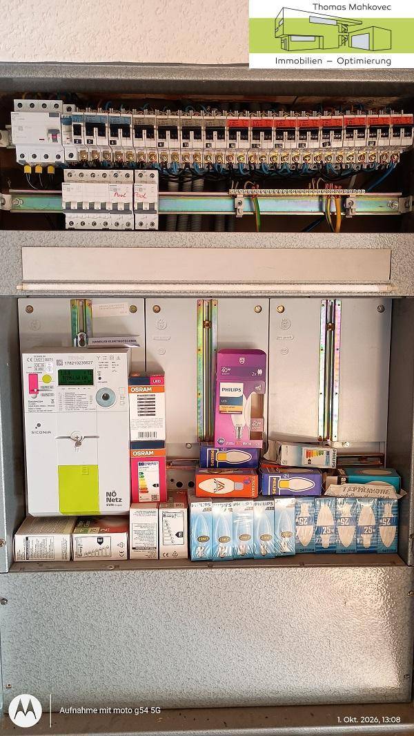 1 Elektrokasten überprüft