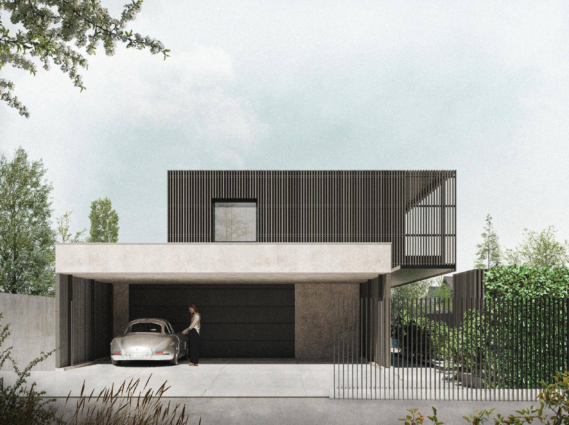 Modernes Anwesen/Familienhaus bei Wien - fertig projektiert - Baubeginn bis Ende 2027 - Ansicht 3