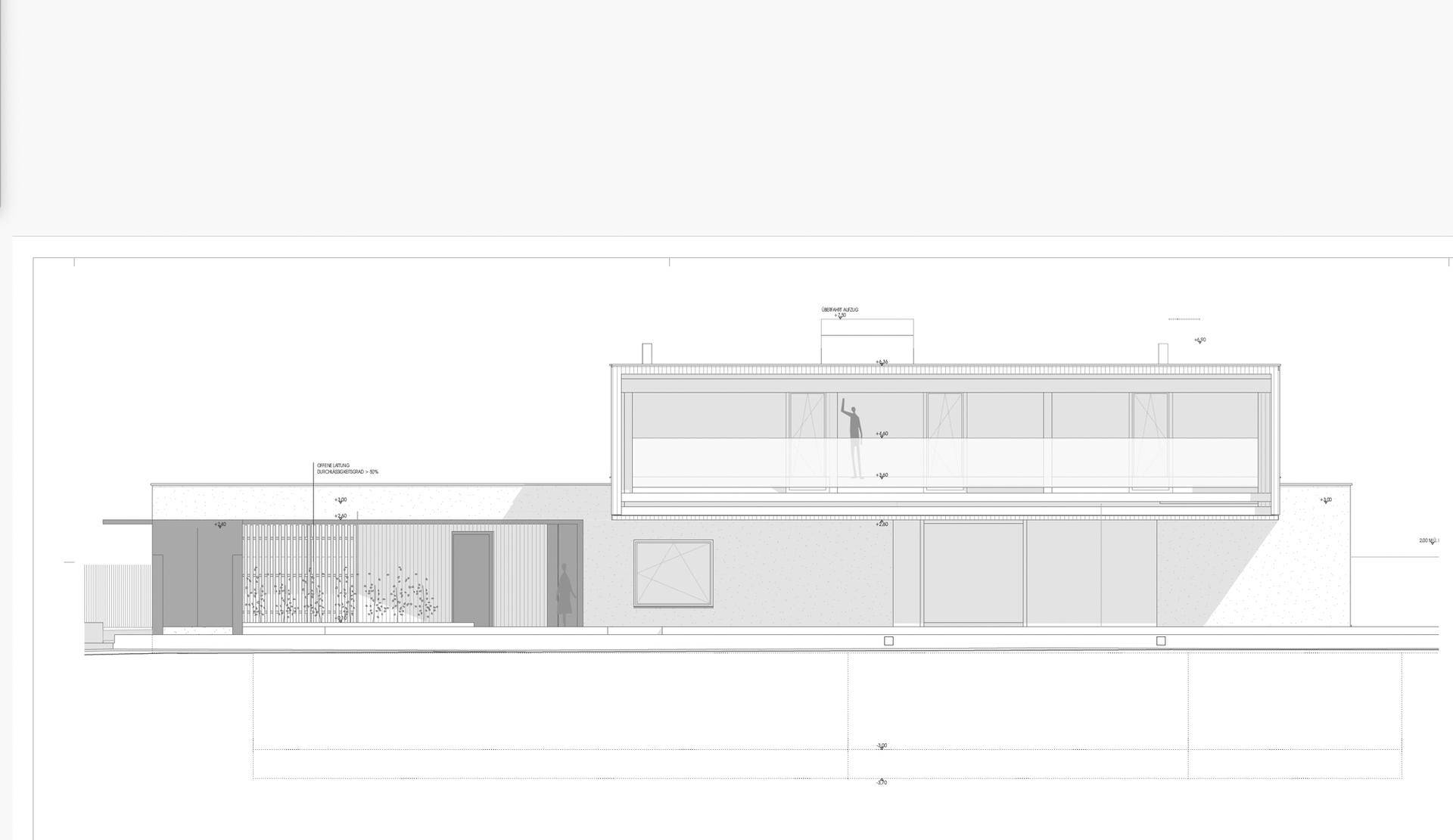 Modernes Anwesen/Familienhaus bei Wien - fertig projektiert - Baubeginn bis Ende 2027 - Ansicht 5