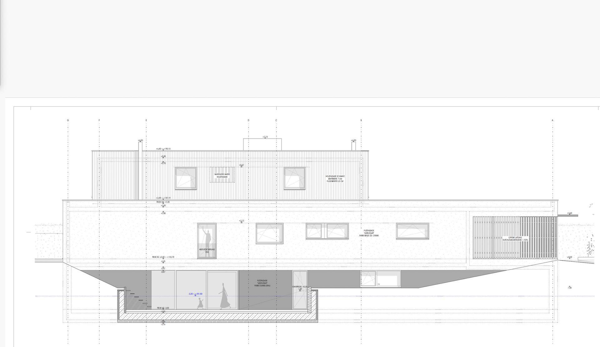 Modernes Anwesen/Familienhaus bei Wien - fertig projektiert - Baubeginn bis Ende 2027 - Ansicht 4