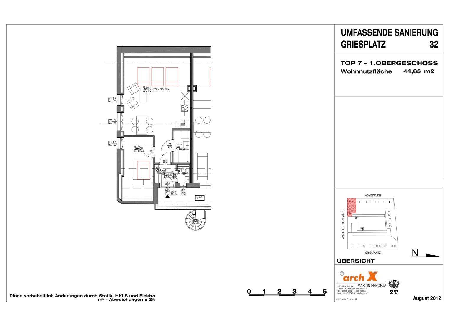 Grundrissplan