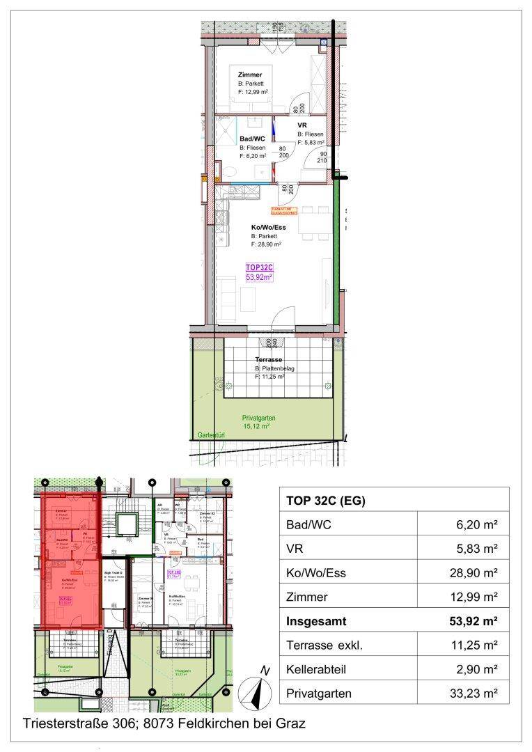 Grundrissplan