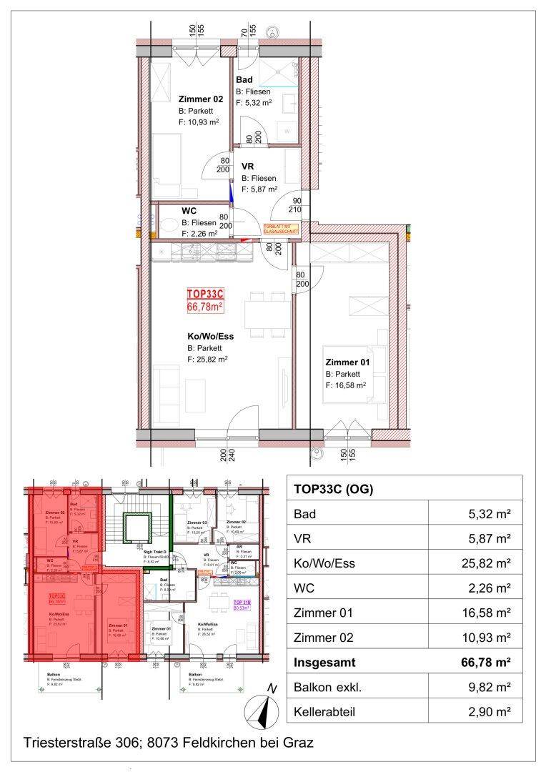 Grundrissplan