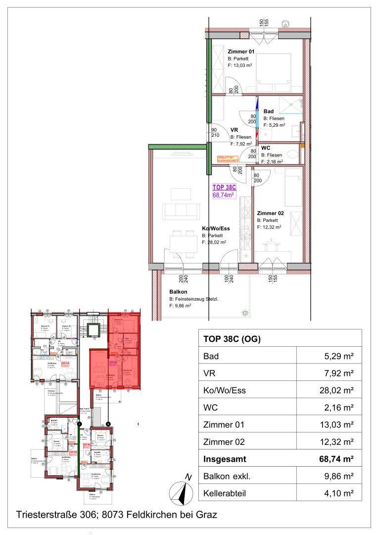 Grundrissplan