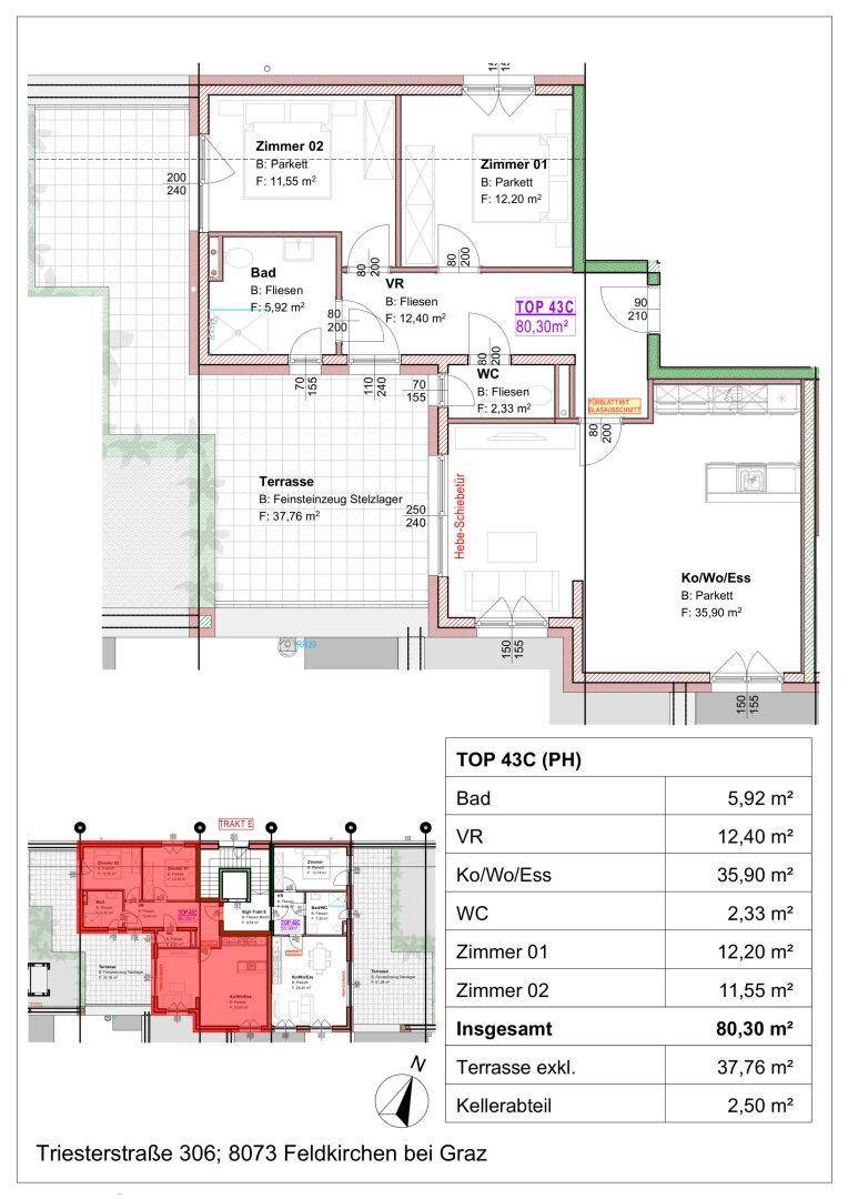 Grundrissplan