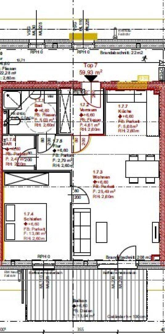 Grundrissplan