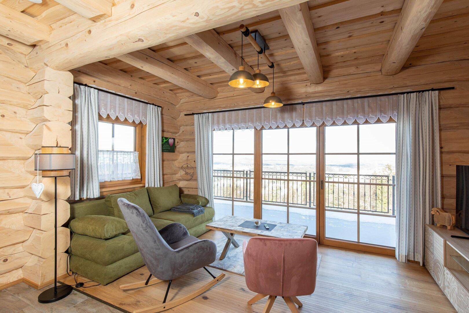 Traumhaftes *** LUXUX BLOCKHAUS - CHALET *** mit wunderschönem Ausblick in absoluter Ruhelage - Widok 3