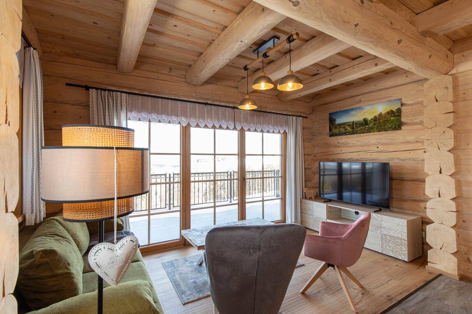Traumhaftes *** LUXUX BLOCKHAUS - CHALET *** mit wunderschönem Ausblick in absoluter Ruhelage - Widok 5