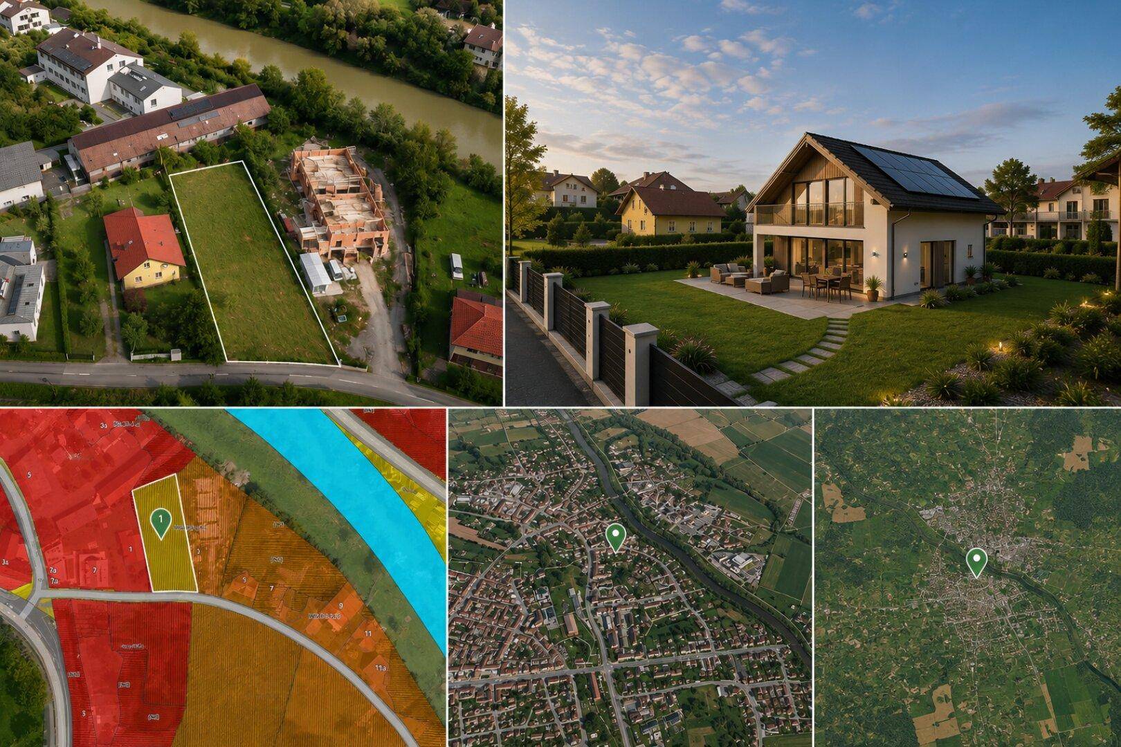 NATURNAHES BAUGRUNDSTÜCK IN BAD RADKERSBURG I 1.103 M² I WA 0,3–0,8 I RUHIGE UND GRÜNE UMGEBUNG - Ansicht 5