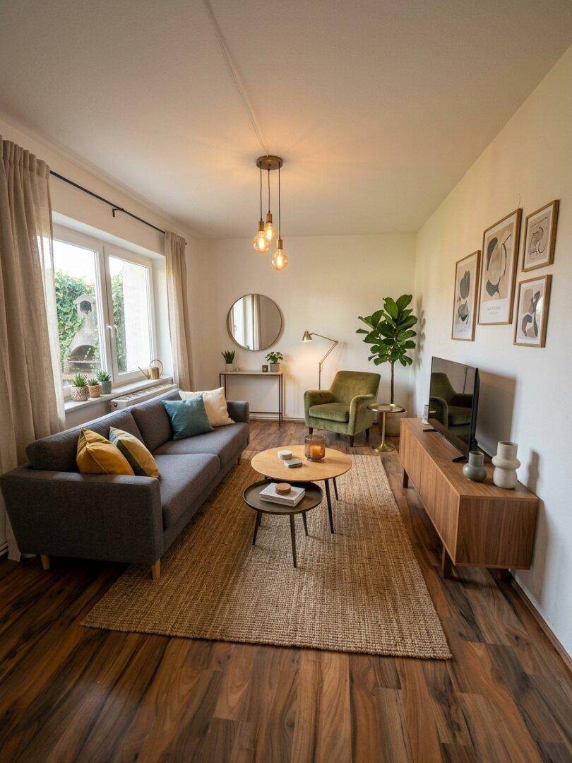 Wohnzimmer - mögliche Einrichtung