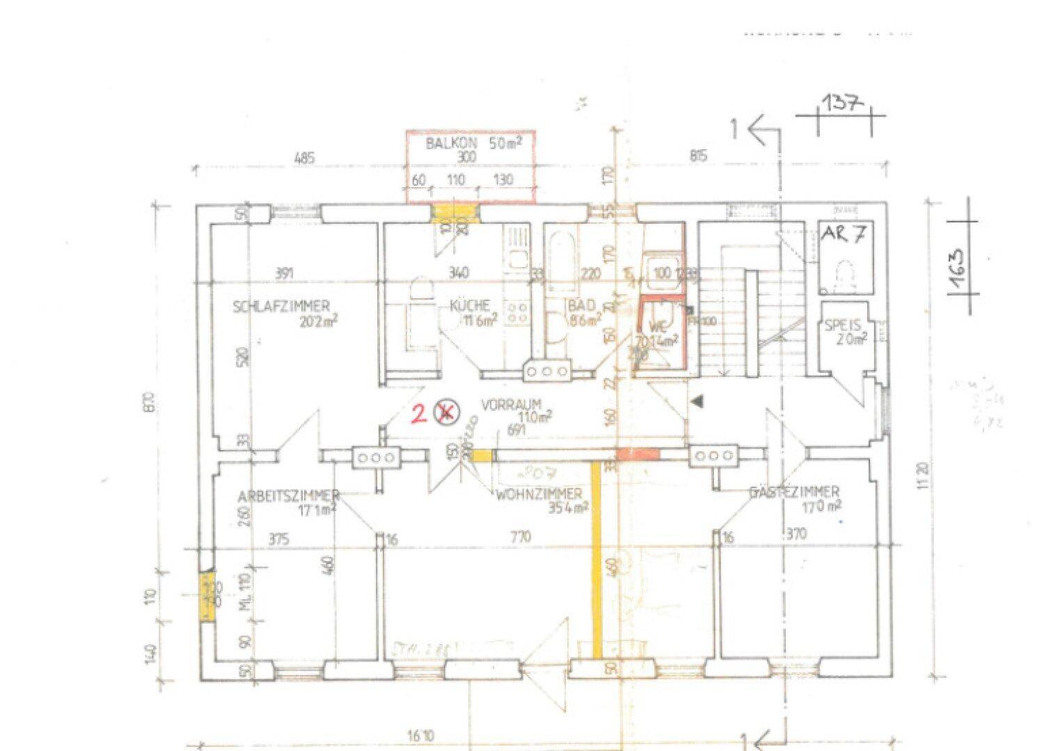 Grundrissplan