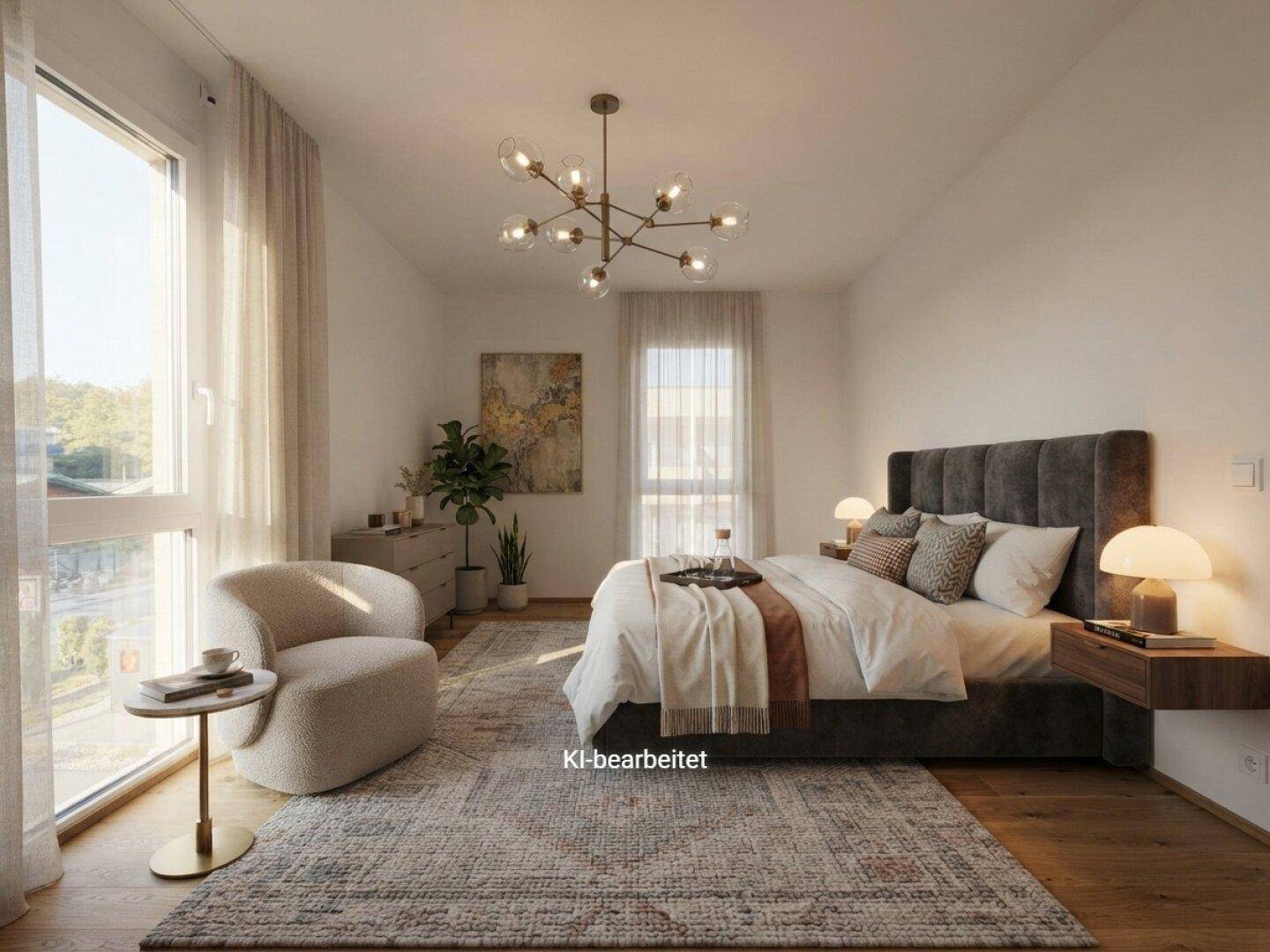 Schlafzimmer - mögliche Einrichtung