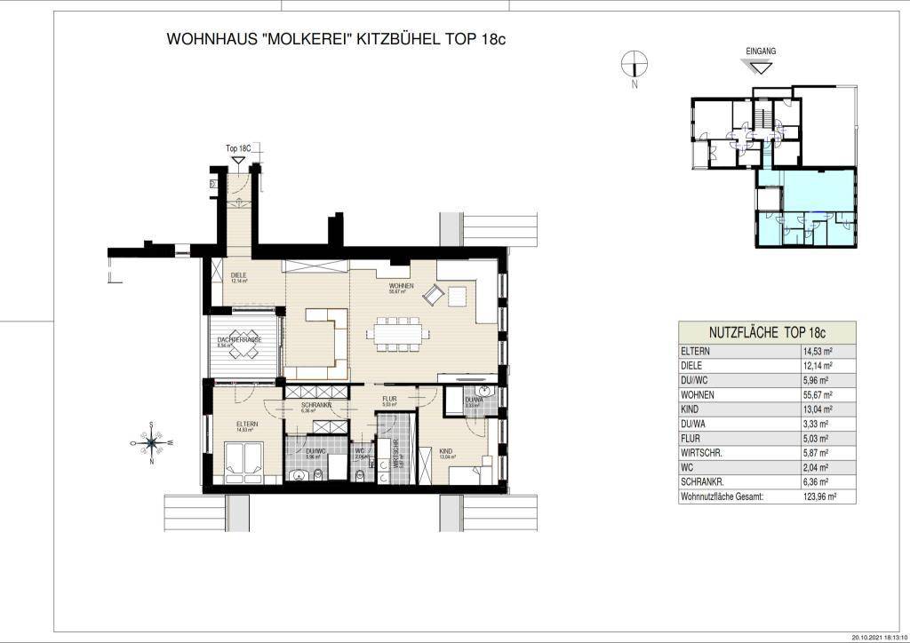 Grundriss Top 18c