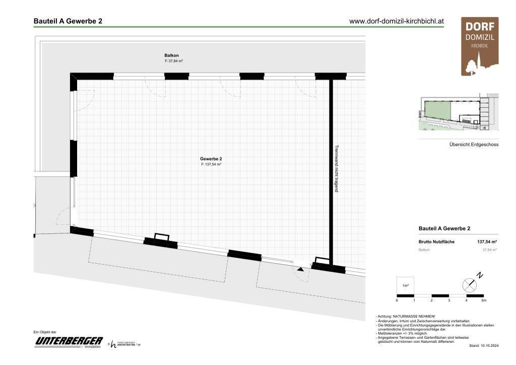 Grundriss Bauteil A Gewerbe 2