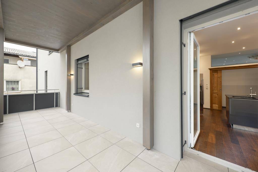 Balkon Westseite Innenhof