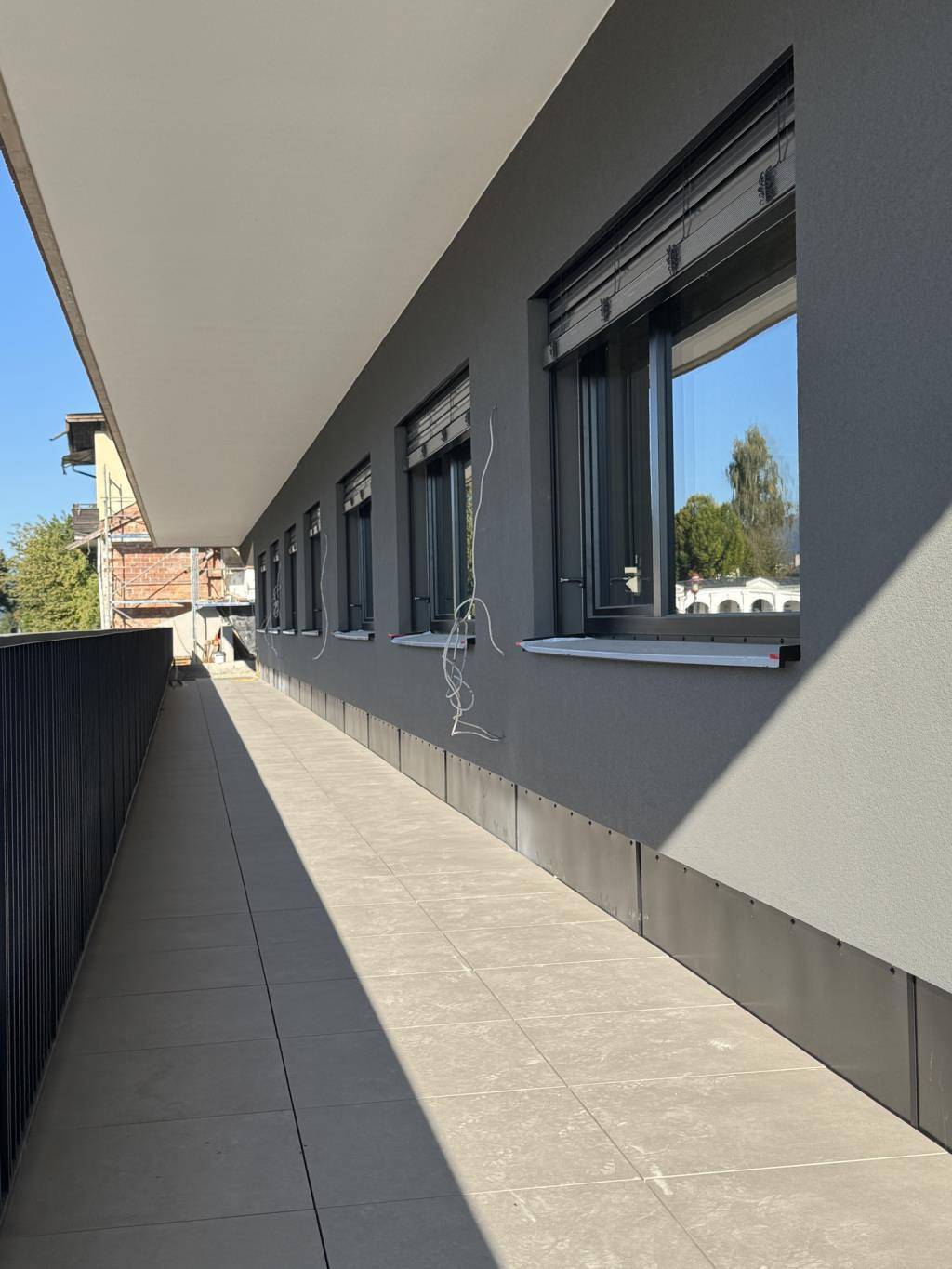 Balkon nach Westen