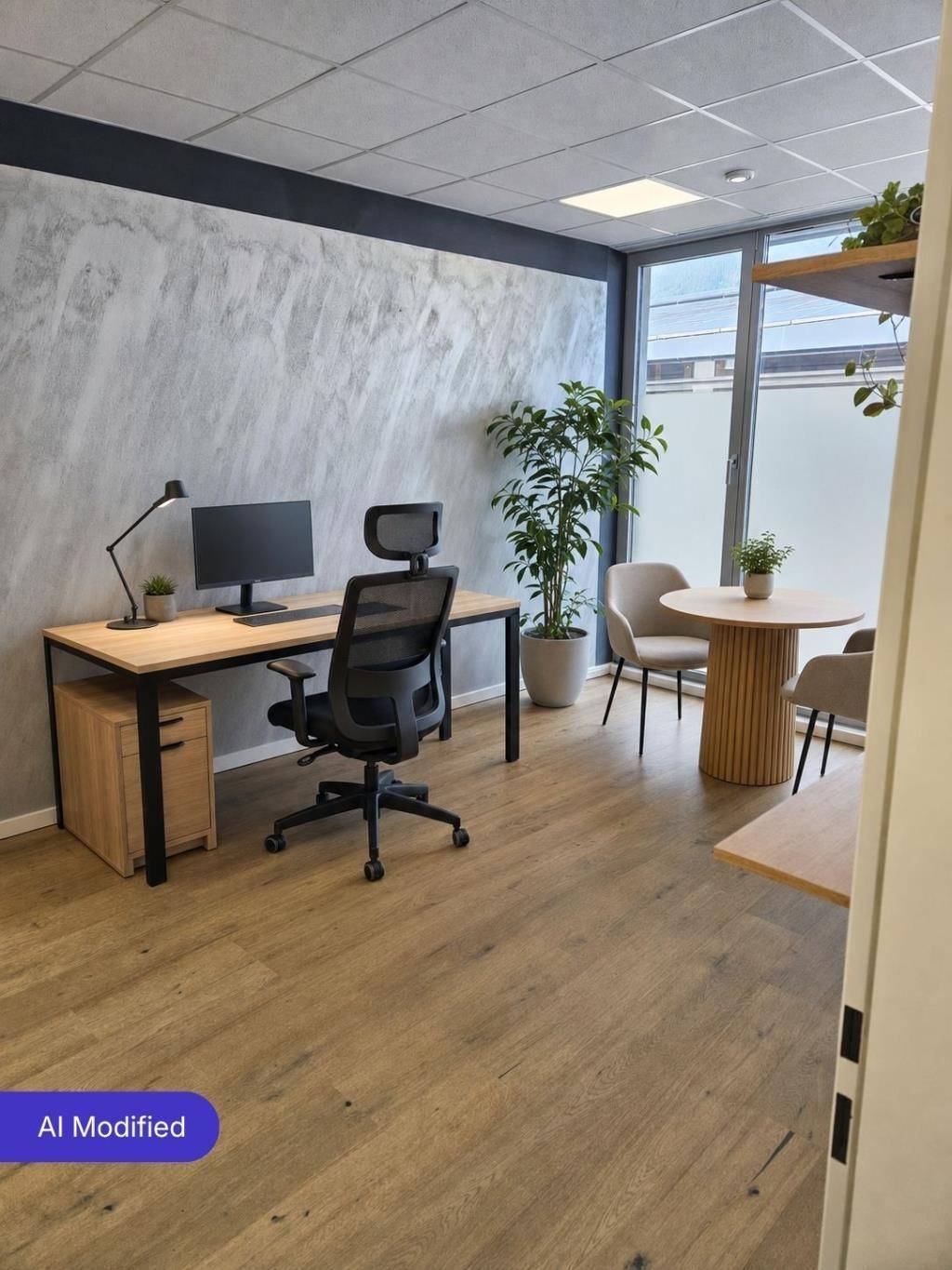 Ansicht 2 Einrichtungsbeispiel Büro