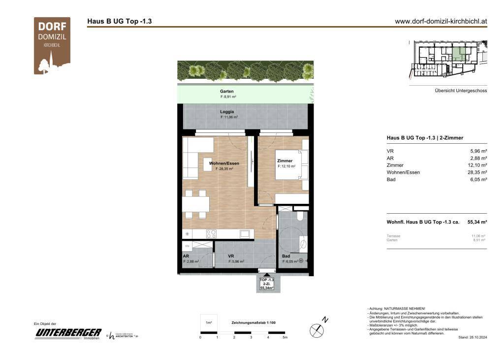 Grundriss Top -1.3