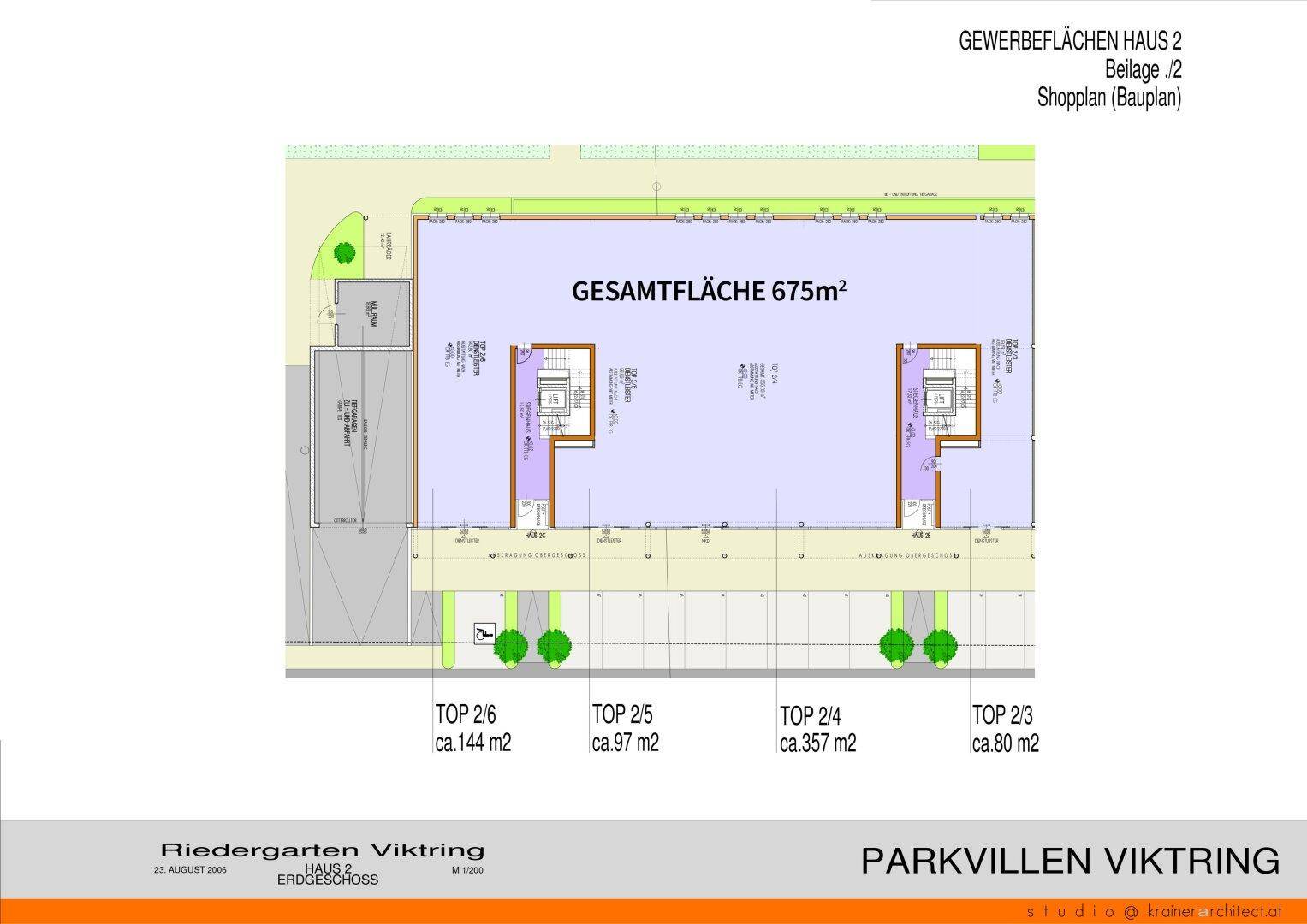 PRAXIS / FITNESS / BÜRO in den Parkvillen von Viktring - Ansicht 4
