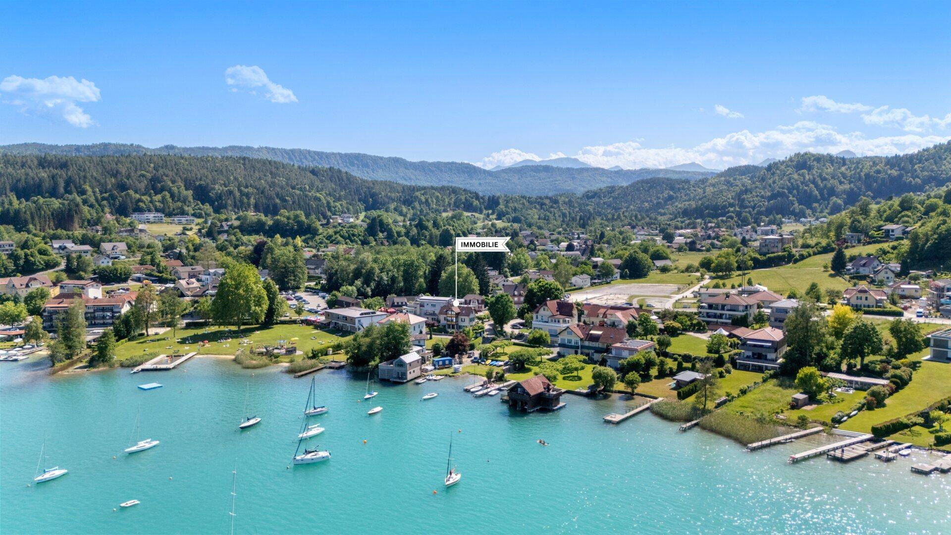 Historische Villa mit Seeblick in Bestlage von Reifnitz am Wörthersee - Ansicht 4