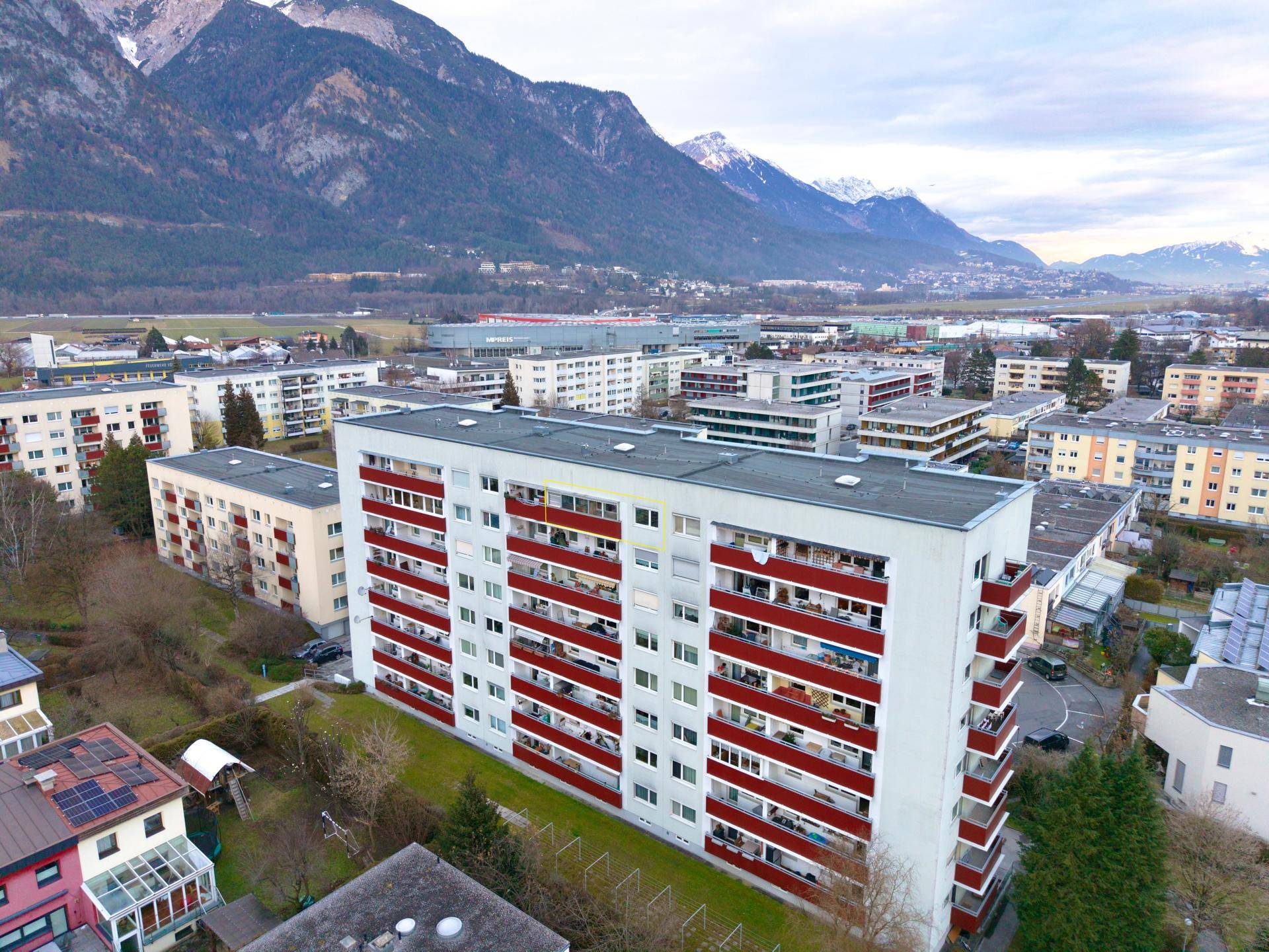 Drohnenaufnahme Westansicht