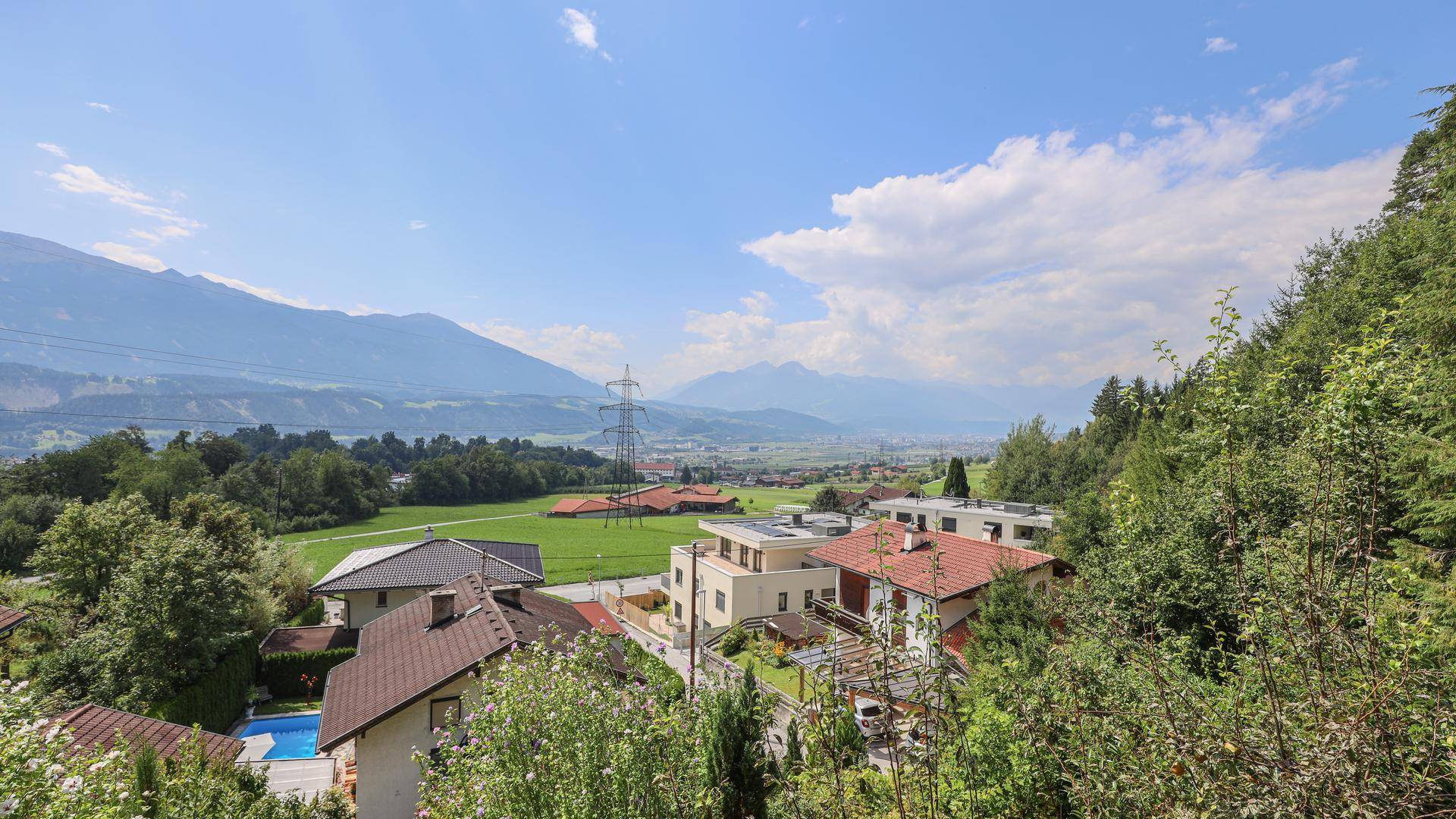 Ausblick Balkon