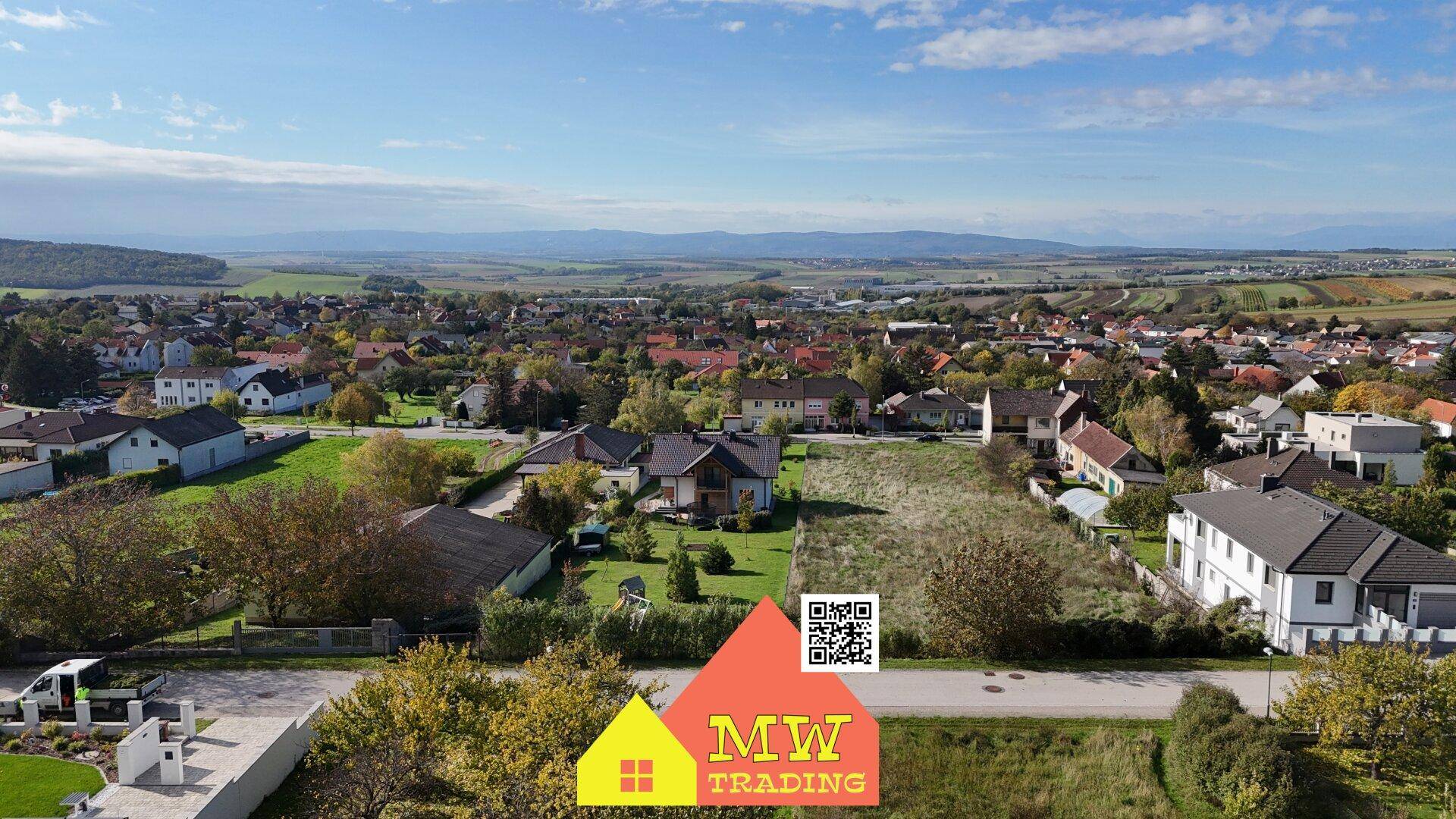aufgeschlossenes Grundstück mit Fernblick in Müllendorf - Ansicht 2