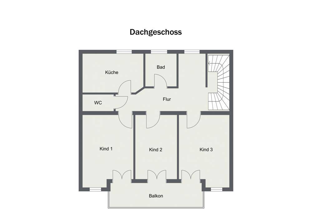 Skizze Grundriss DG