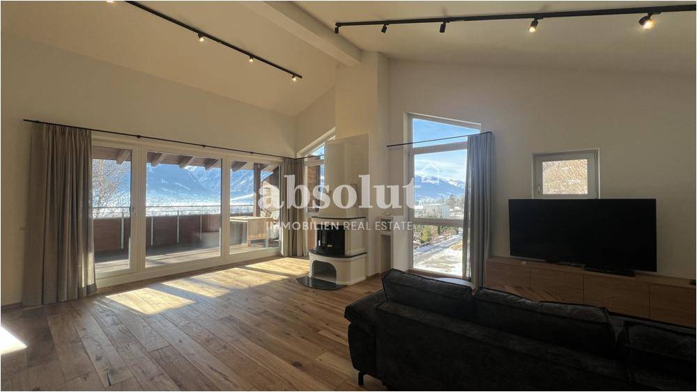Wie neu! Renovierte und sonnige Fewo mit Bergblick! 2,5 SZ, Sauna, großer Balkon &amp; Doppelgarage - Widok 4
