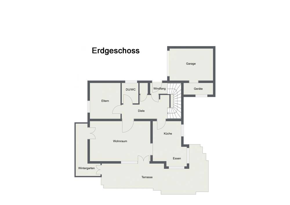 Skizze Grundriss EG