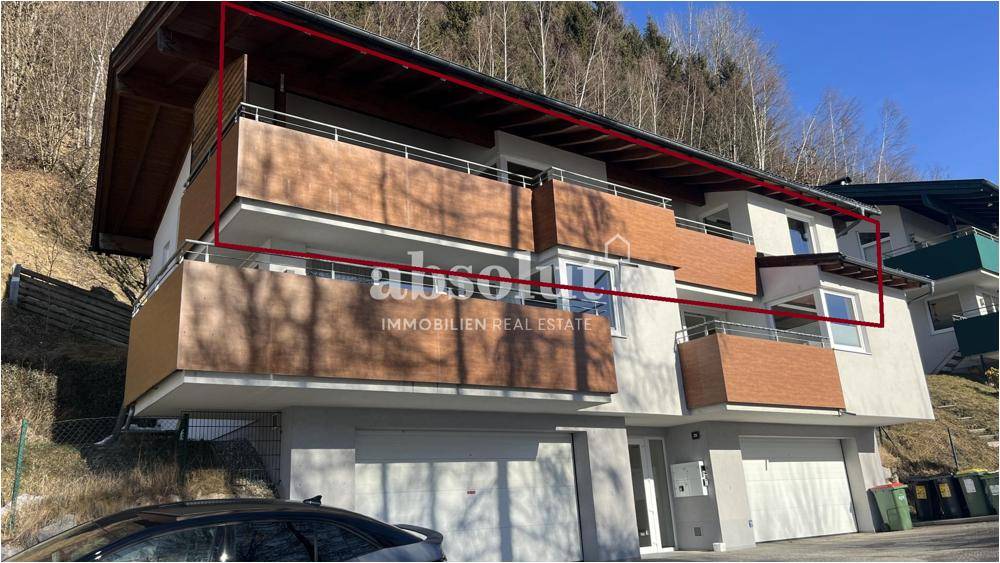 Wie neu! Renovierte und sonnige Fewo mit Bergblick! 2,5 SZ, Sauna, großer Balkon &amp; Doppelgarage - Widok 2