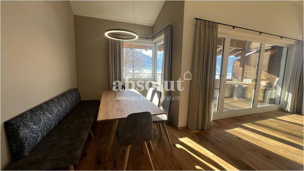 Wie neu! Renovierte und sonnige Fewo mit Bergblick! 2,5 SZ, Sauna, großer Balkon &amp; Doppelgarage - Widok 6