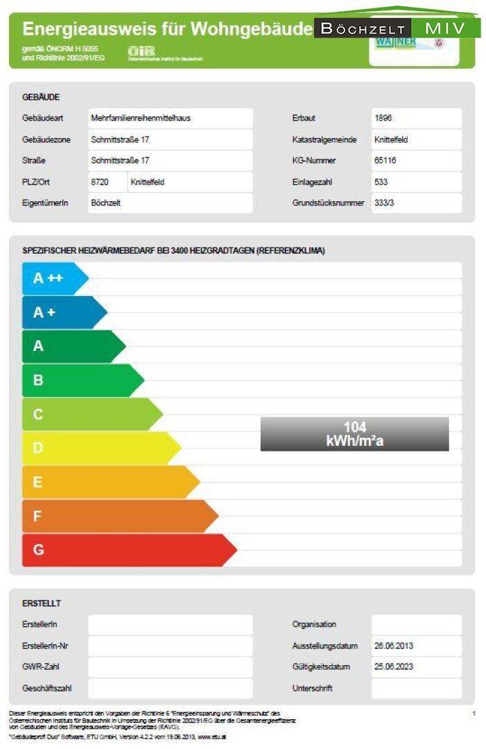 Energieausweis