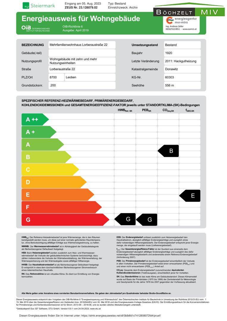 Energieausweis