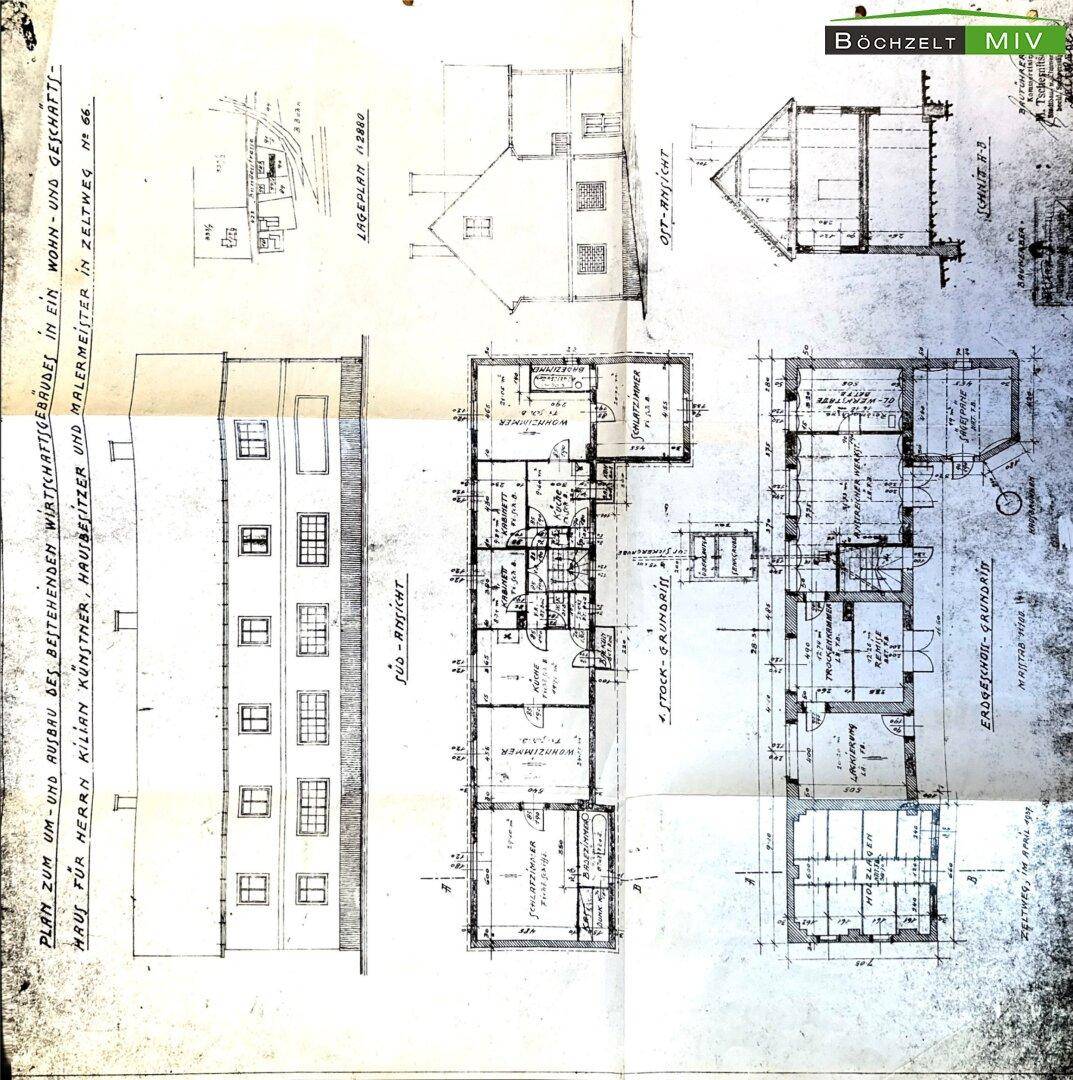 Plan Zubau / Nebengebäude