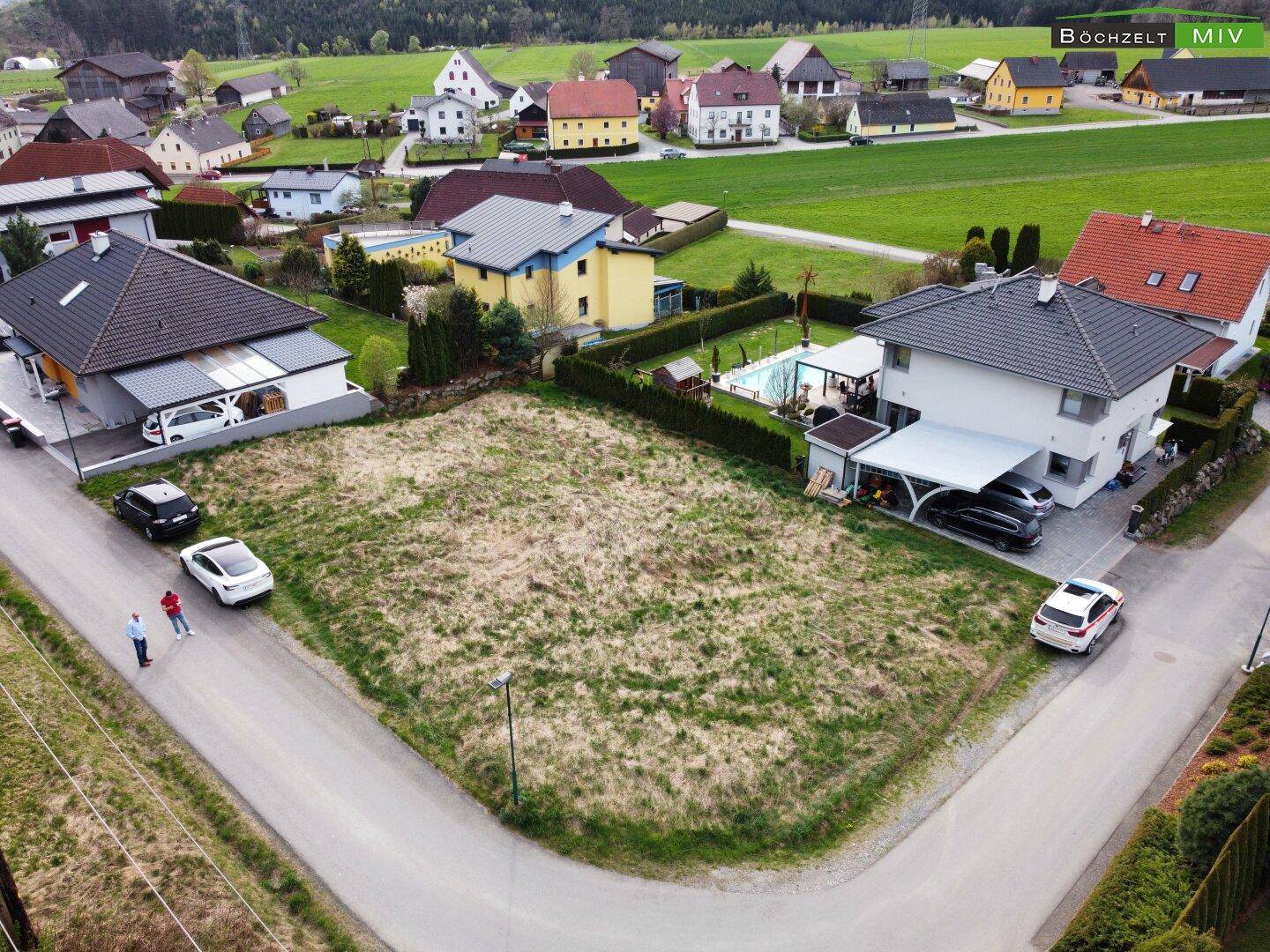 Sonniges Baugrundstück in moderner Siedlung mit Blick auf die Berge in +++ St. Marein +++ - Ansicht 2