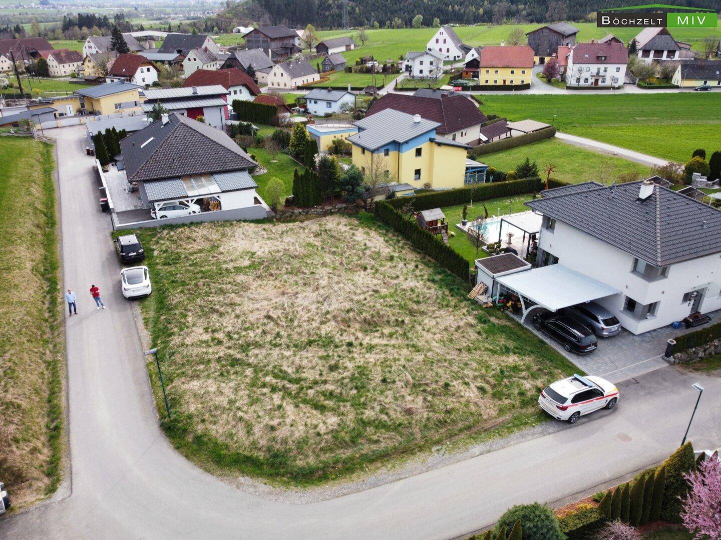 Sonniges Baugrundstück in moderner Siedlung mit Blick auf die Berge in +++ St. Marein +++ - Ansicht 3
