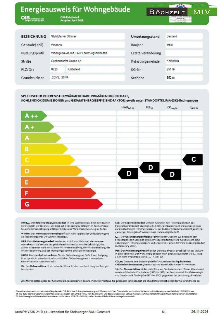 Energieausweis