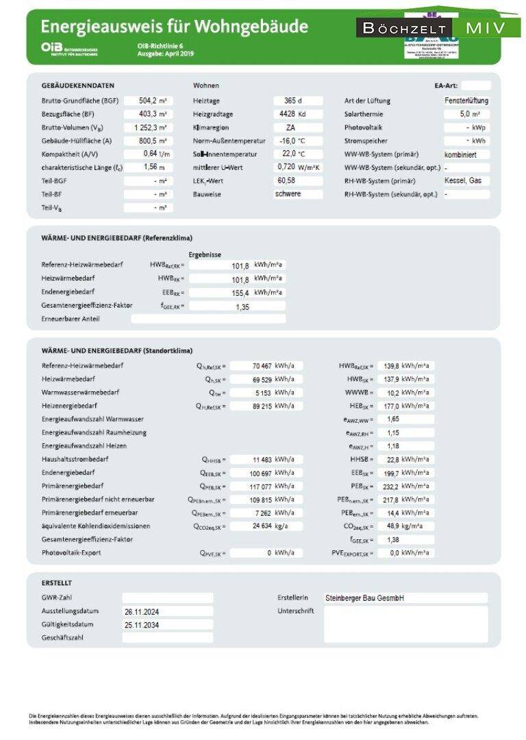 Energieausweis