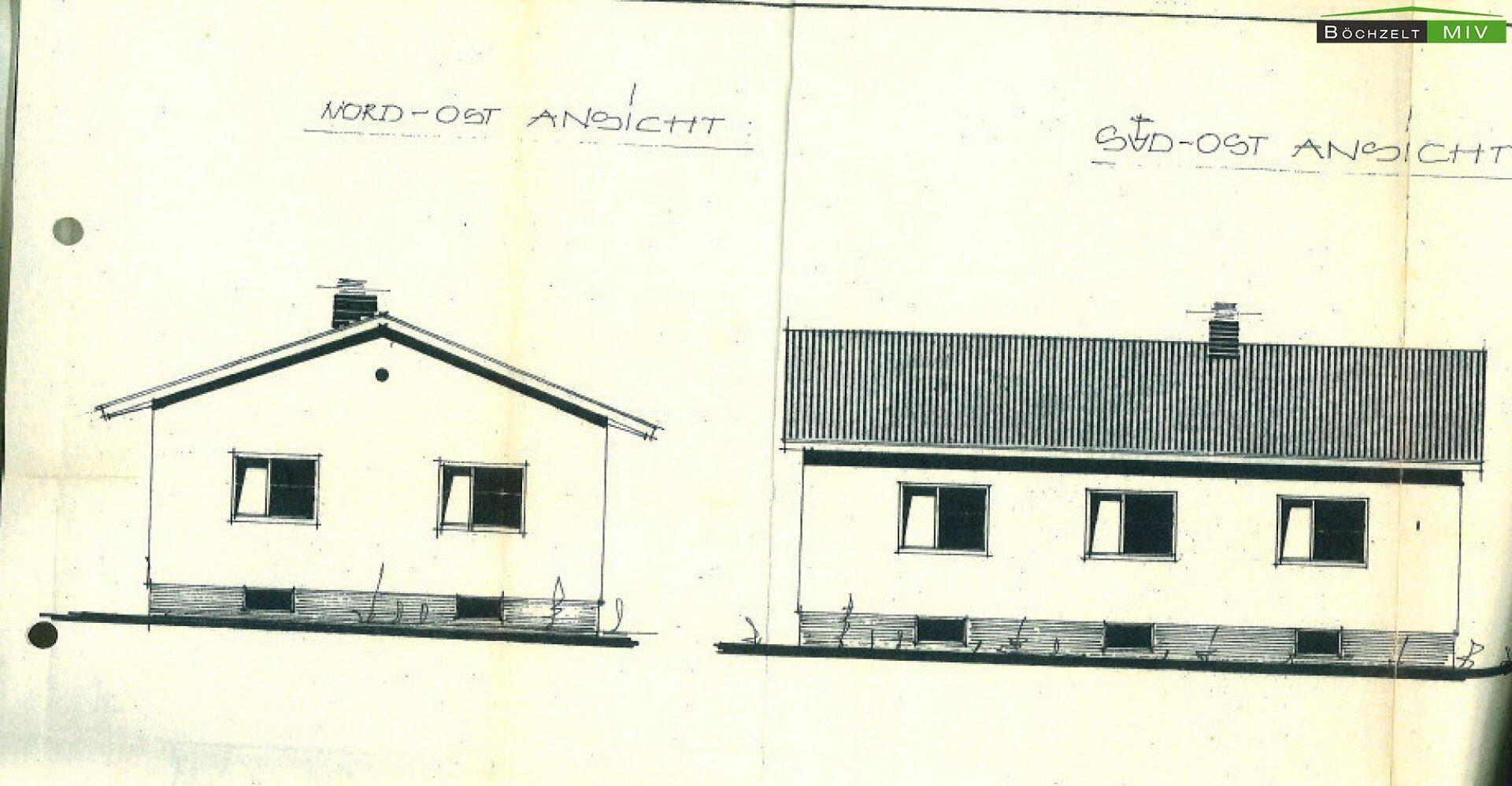 Ansicht Nord-Ost und Süd-Ost