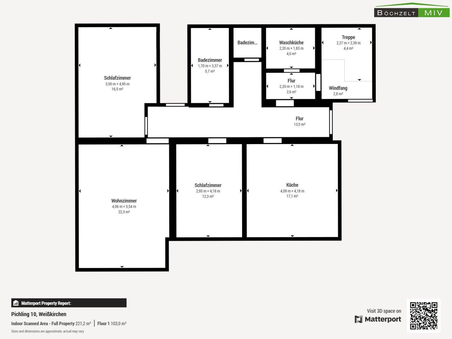 Grundriss Erdgeschoss (360-Grad-Kamera)