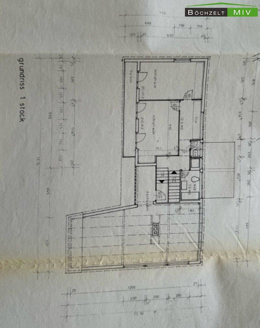 Grundriss OG und DG (Einreichplan)