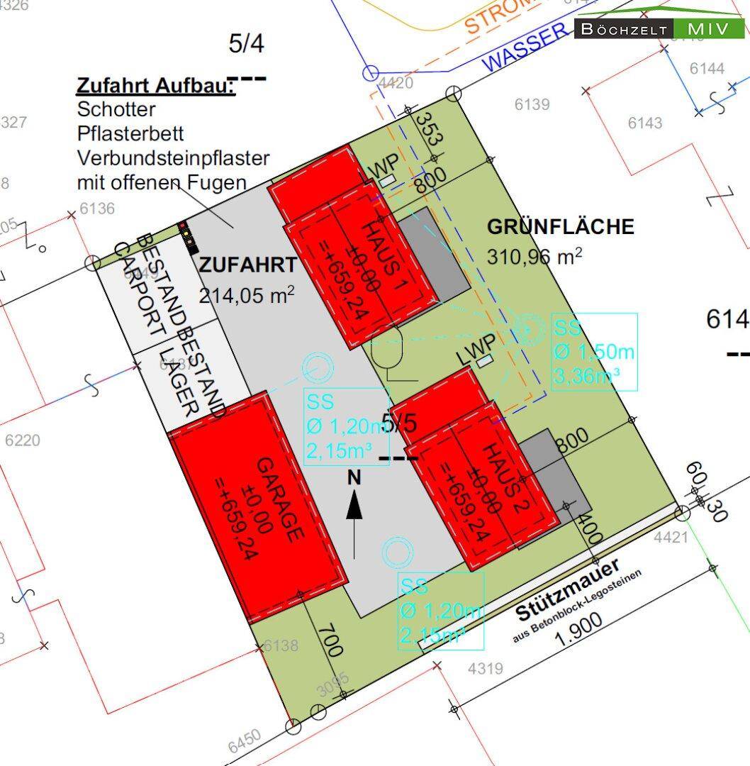 Plan Außenanlagen