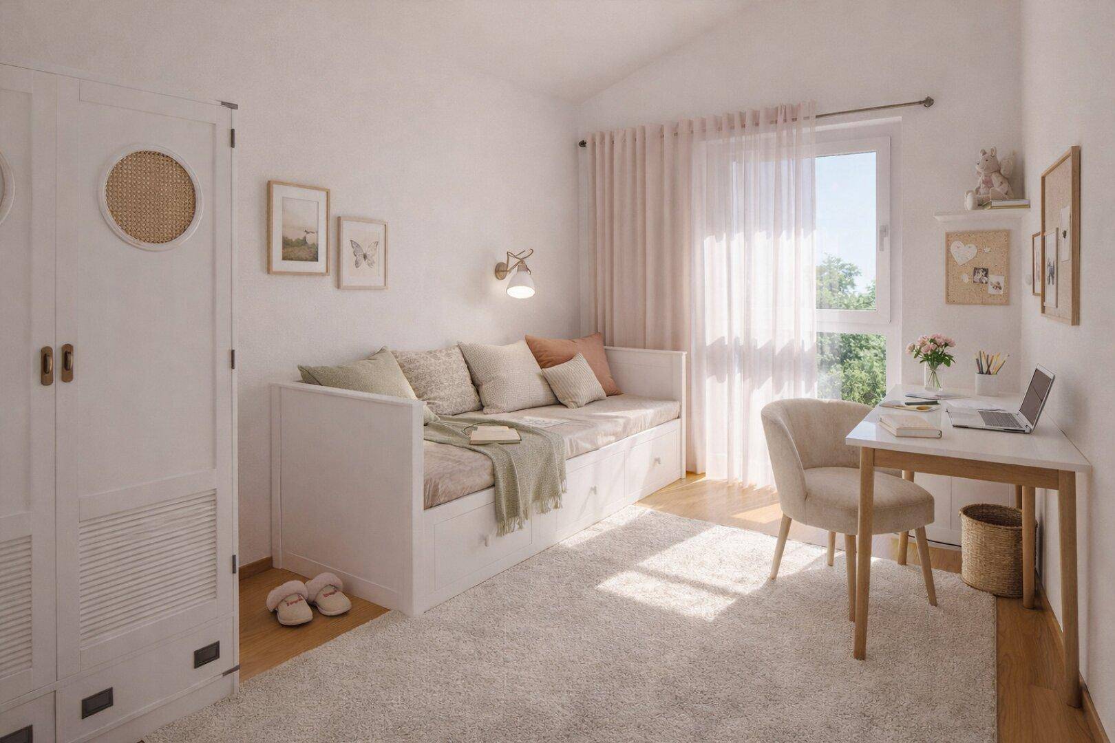 Ziegelmassive Doppelhaushälfte | 4 Zimmer | mit 416 m² Eigengrund, Terrasse &amp; 2 Parkplätze - Widok 5