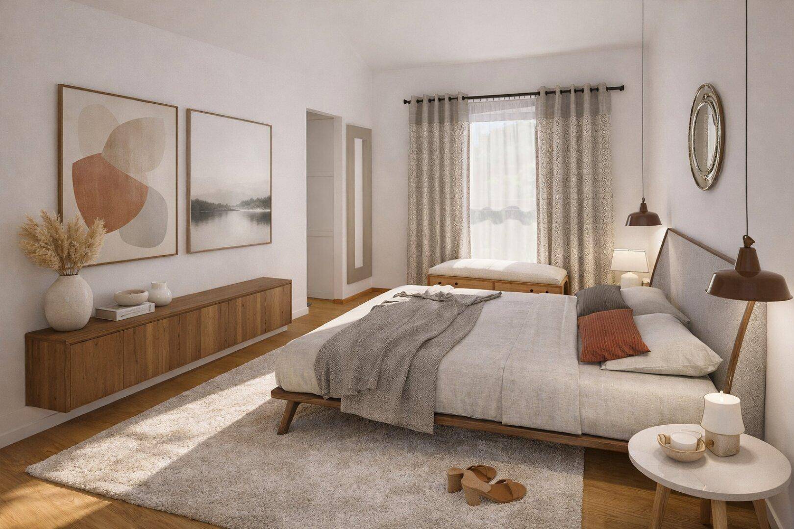Ziegelmassive Doppelhaushälfte | 4 Zimmer | mit 416 m² Eigengrund, Terrasse &amp; 2 Parkplätze - Widok 4