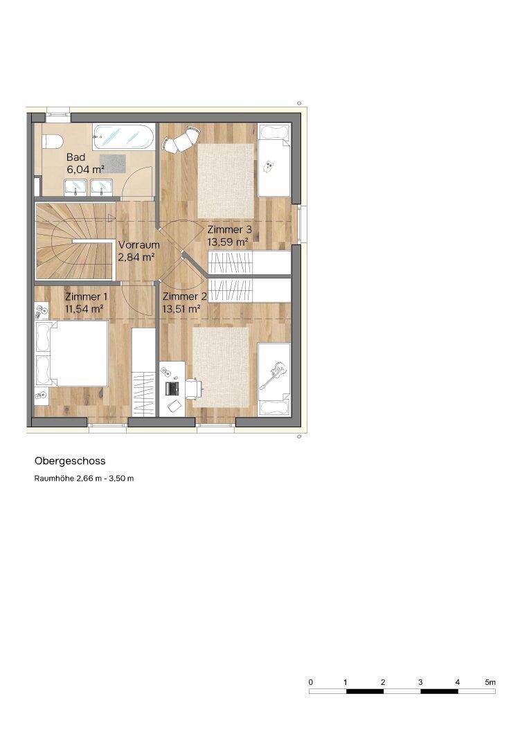 Niedrigenergie Einfamilienhaus (Ziegelmassiv!) | PV-Anlage, LWP | 4 Zimmer | Keller, Eigengarten, Terrasse &amp; Carport - Ansicht 6