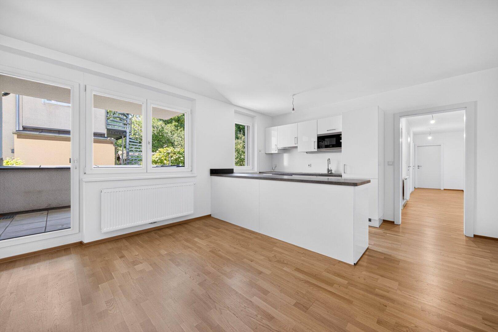 Charmante Gartenwohnung mit perfekter Raumaufteilung &amp; Eigengarten in Hietzing – pohled 3