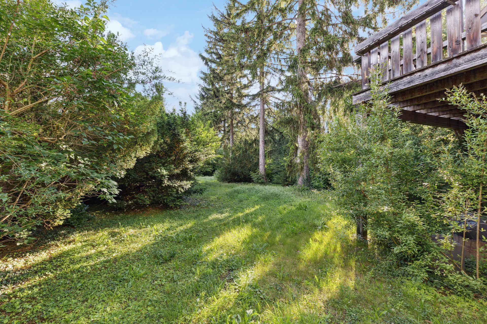 Garten mit Blick nach Südwest