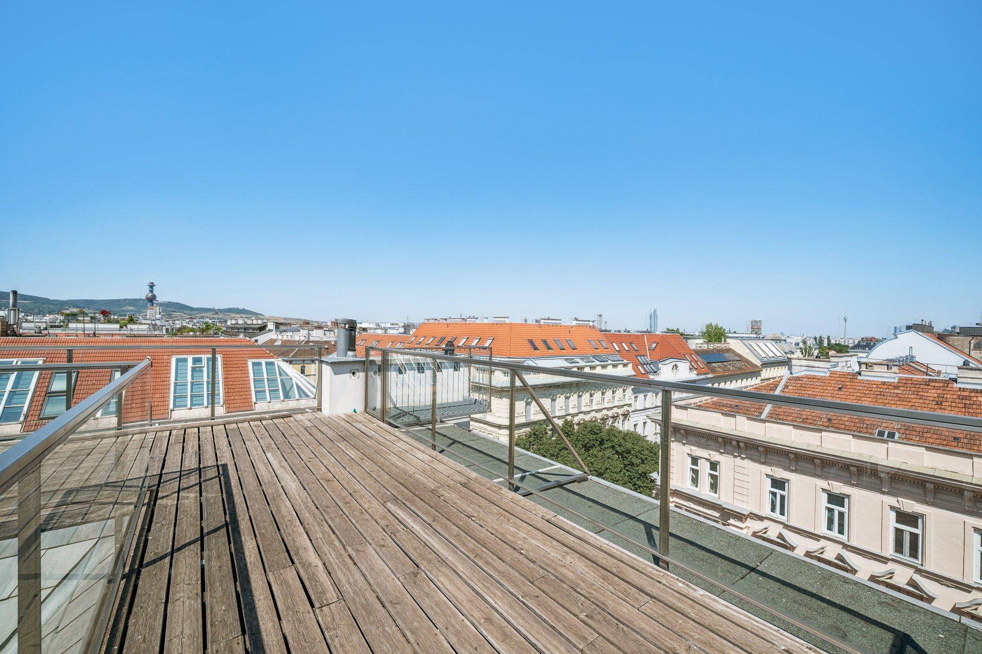 Private Dachterrasse